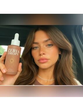 ZERIA Sunless Tanning Drops For Skin Health Brand New Unopened High Rated